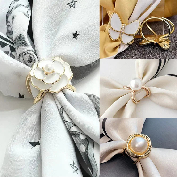 FashionButton™ - Elegant pearl ring buckle [Last day sale]