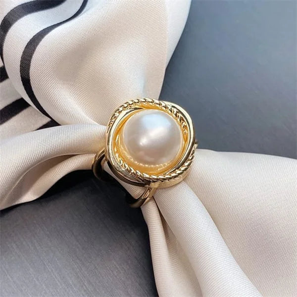 FashionButton™ - Elegant pearl ring buckle [Last day sale]