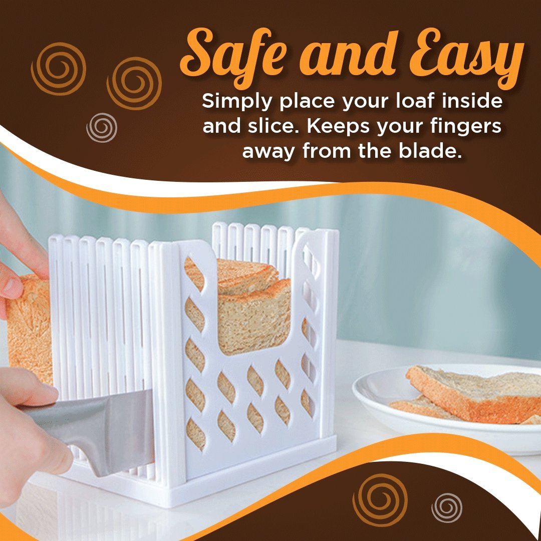 LoafCutter™ - Effortlessly Cut Perfect, Even Slices of Bread [Last Day Sale]