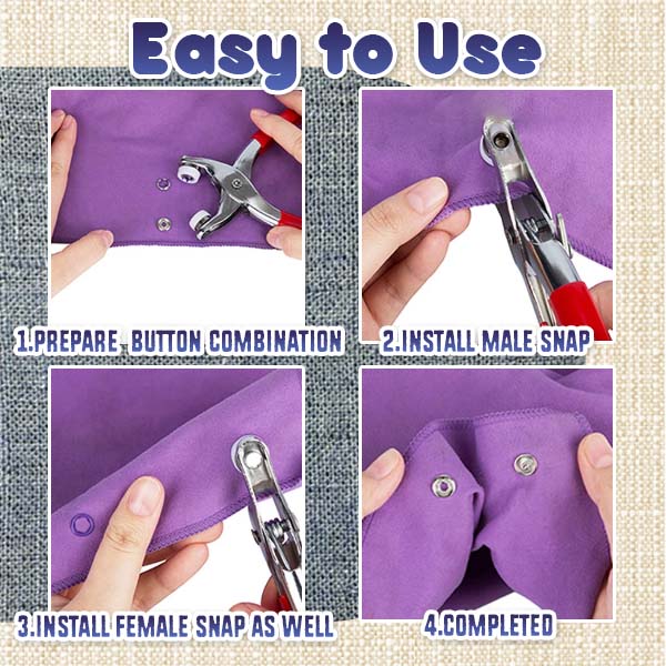 50% OFF | SnapEase™ - Push Button Kit [Last Day Sale]