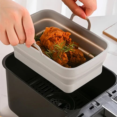 FryTray - Foldable silicone baking tray for the hot air fryer