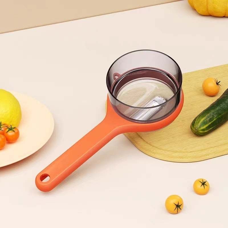 CatchPeeler - Cutting knife with storage box
