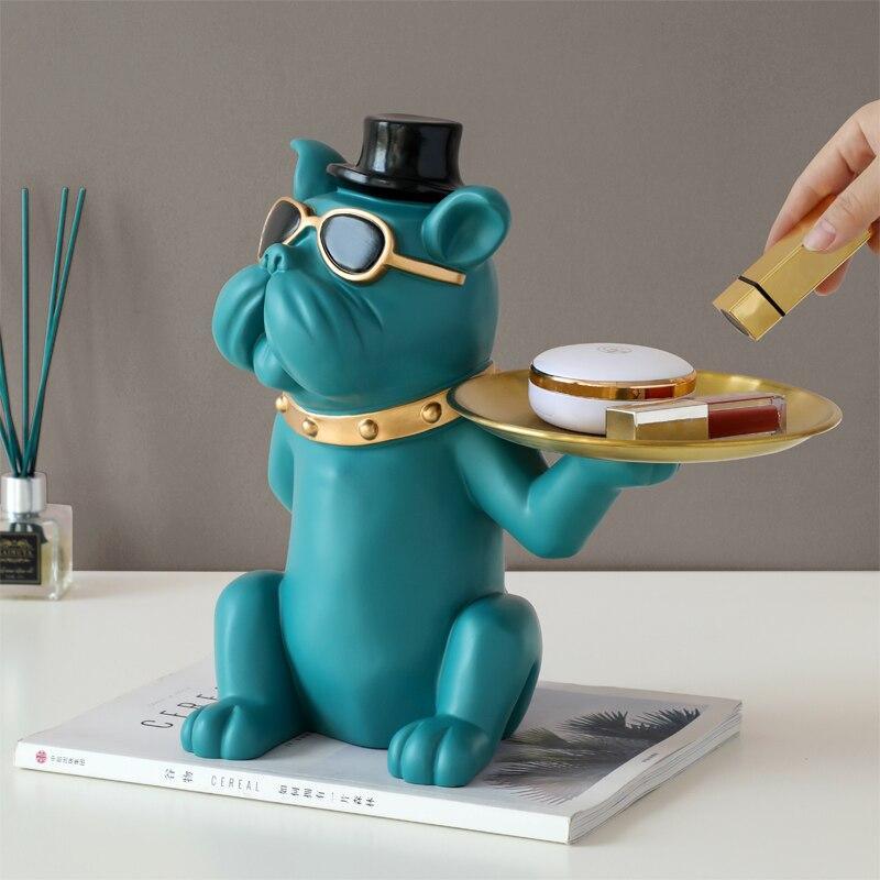 Moderne fluwelen bureau-organizer voor stijlvolle opberging