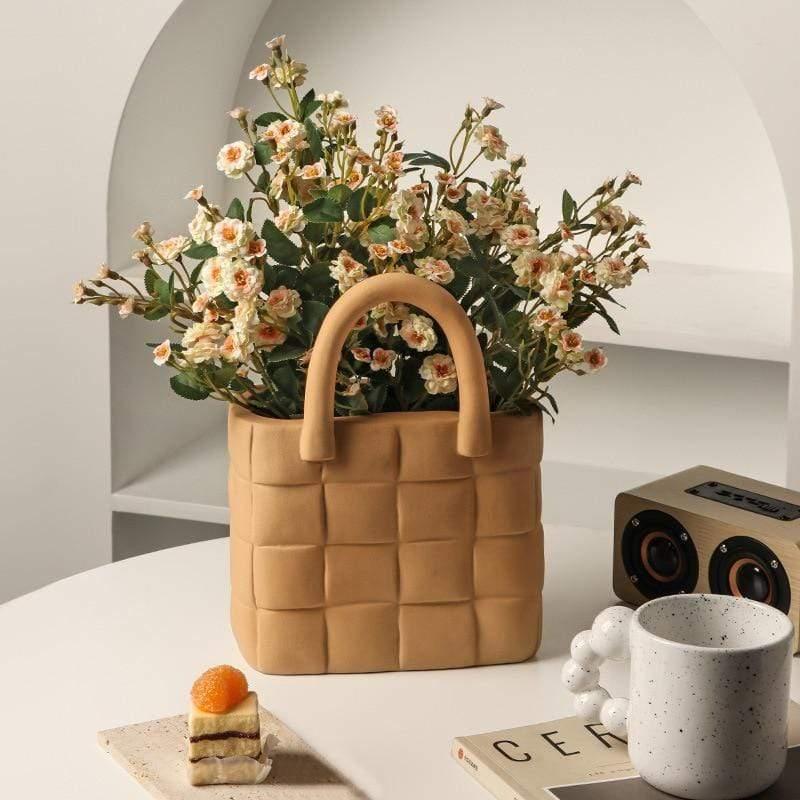 Elegante keramische Cecile vaas voor modern interieur