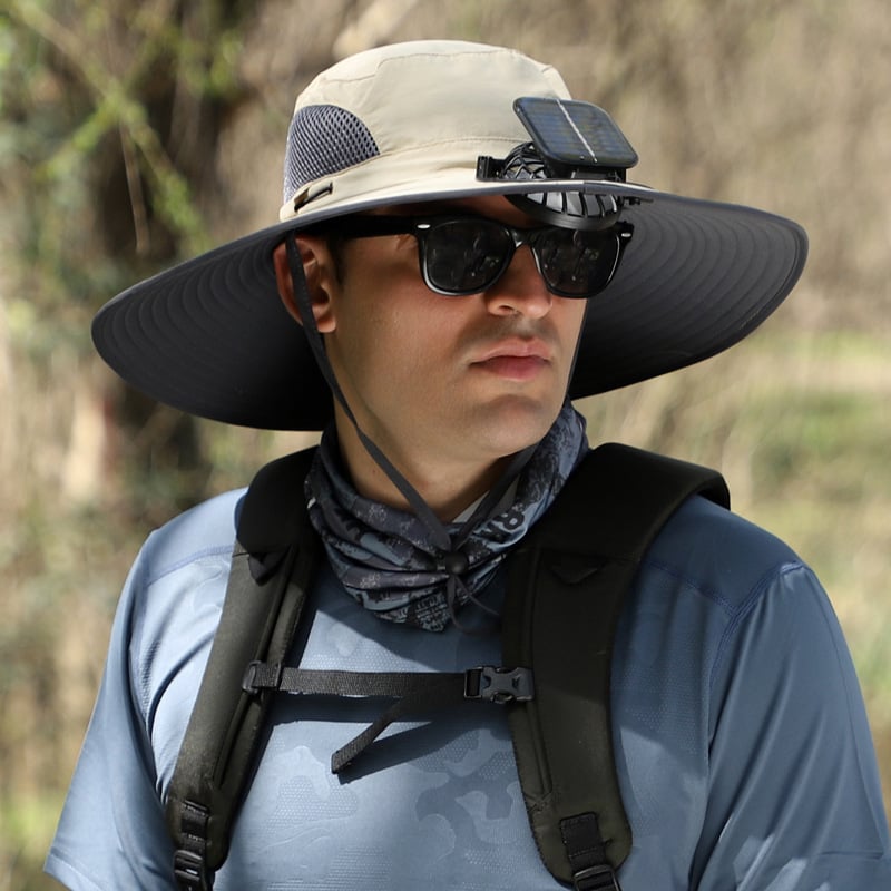 AirShade - Sun hat with integrated fan