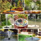 Zonne-energie Instant Fontein voor Gemakkelijke Tuinrust