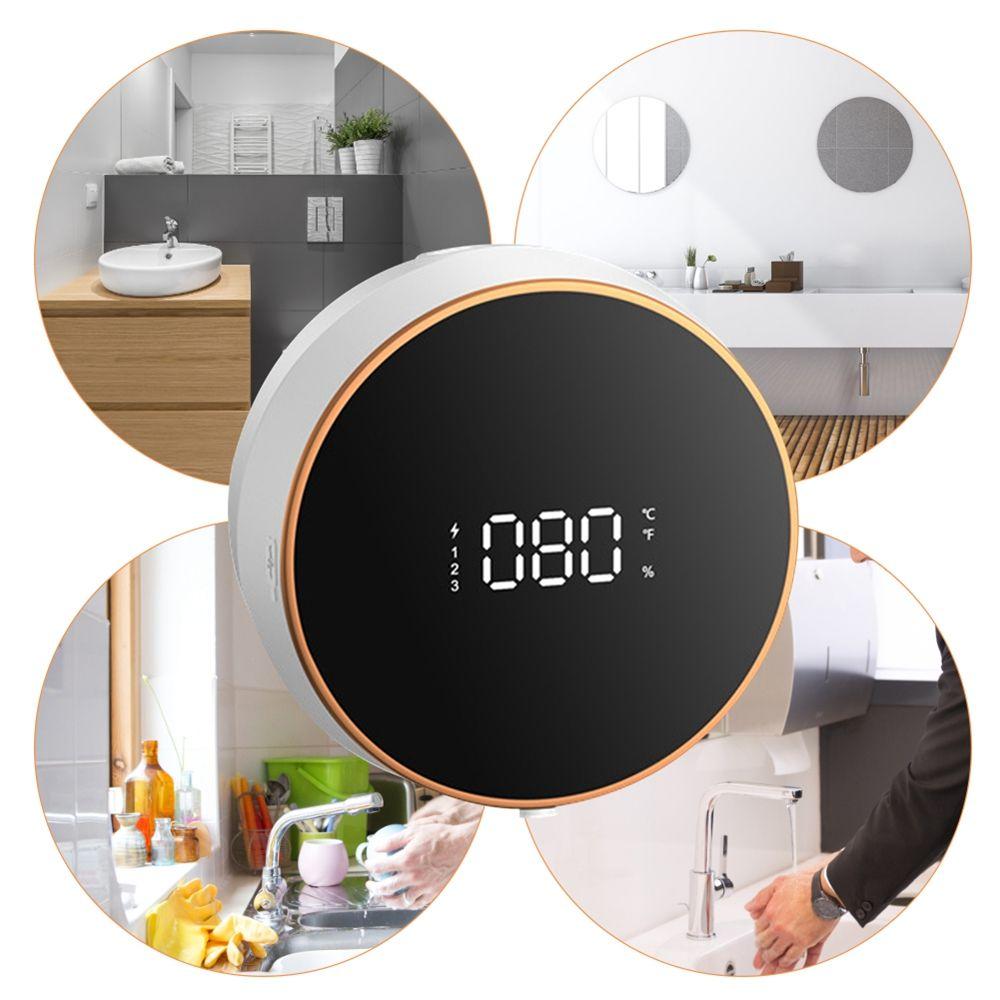 Strakke automatische zeepdispenser voor moderne badkamer of keuken
