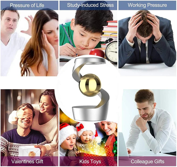 Kinetisch bureauspeelgoed voor stressvermindering en focus