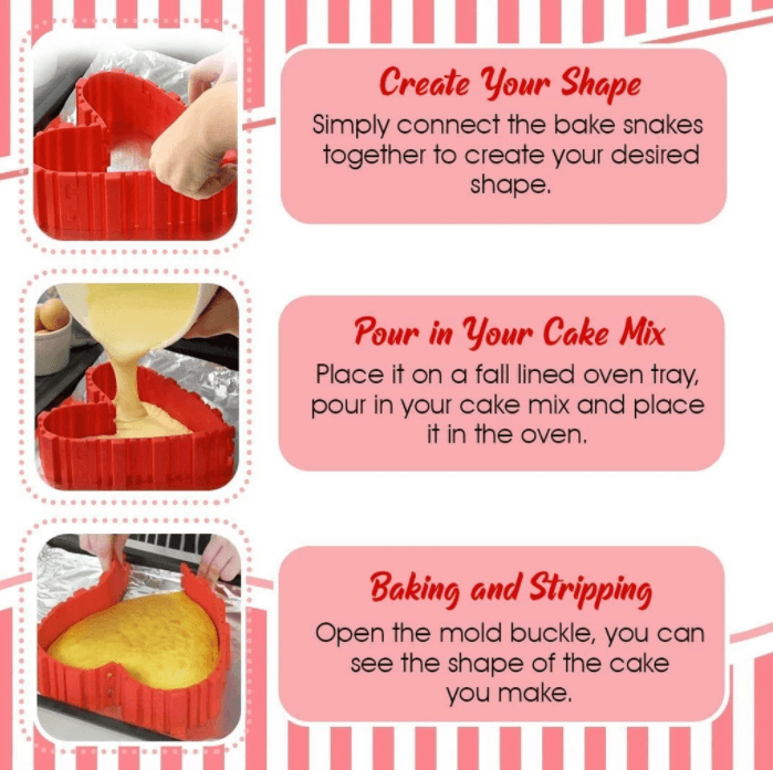 BakeForm - Self-shaping cake tin
