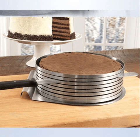 TierCutter - Adjustable stainless steel cake cutter