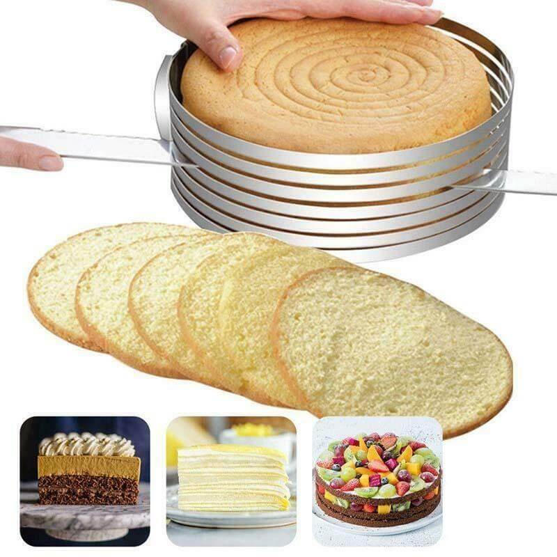 TierCutter - Adjustable stainless steel cake cutter