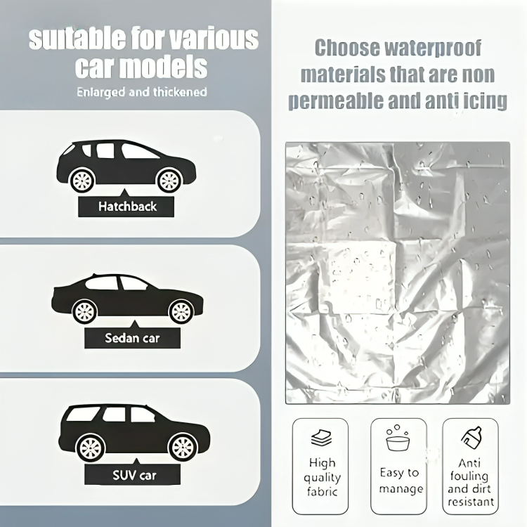 IceCover - Windshield protector against freezing snow