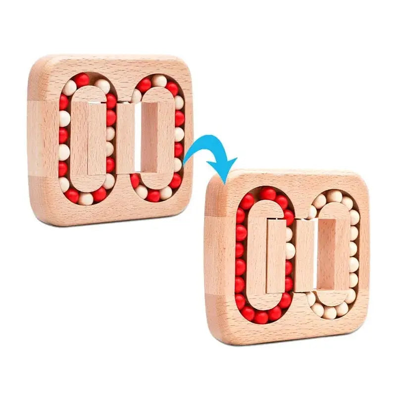 Draaibaar Houten Puzzel Speelgoed voor Focus en Stressverlichting