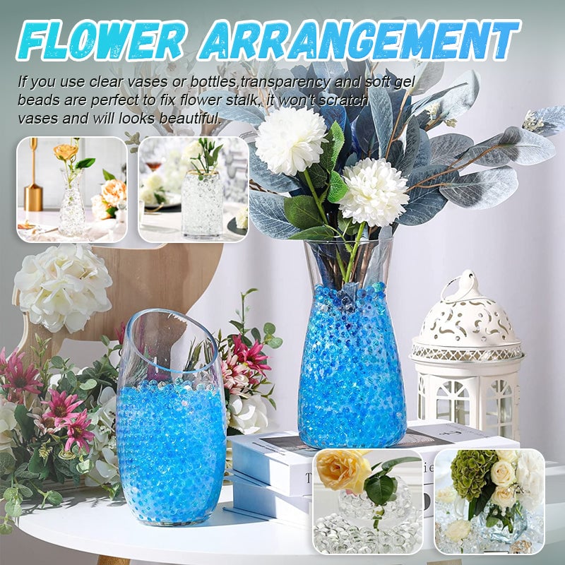 HydroPearls - 2250 pcs 17-20mm crystal floor water bead gel [Last day sale] 