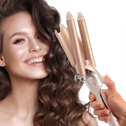 50% OFF | TripleCurl - Curling Iron with 3 Heating Elements [Last Day Sale]