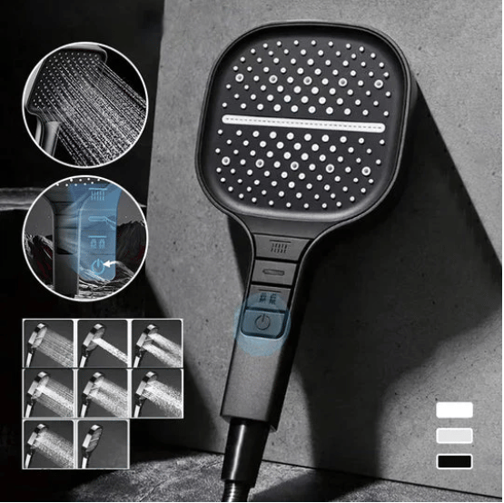 RelaxJet 8 – spa feeling at the touch of a button, right under the shower!