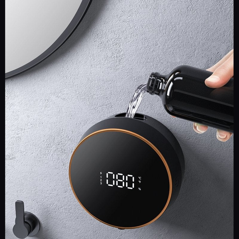 Strakke automatische zeepdispenser voor moderne badkamer of keuken