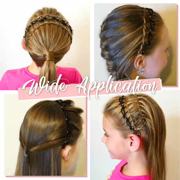 Stijlvolle Dubbele Pony Haarstylingsclip voor Makkelijke Looks