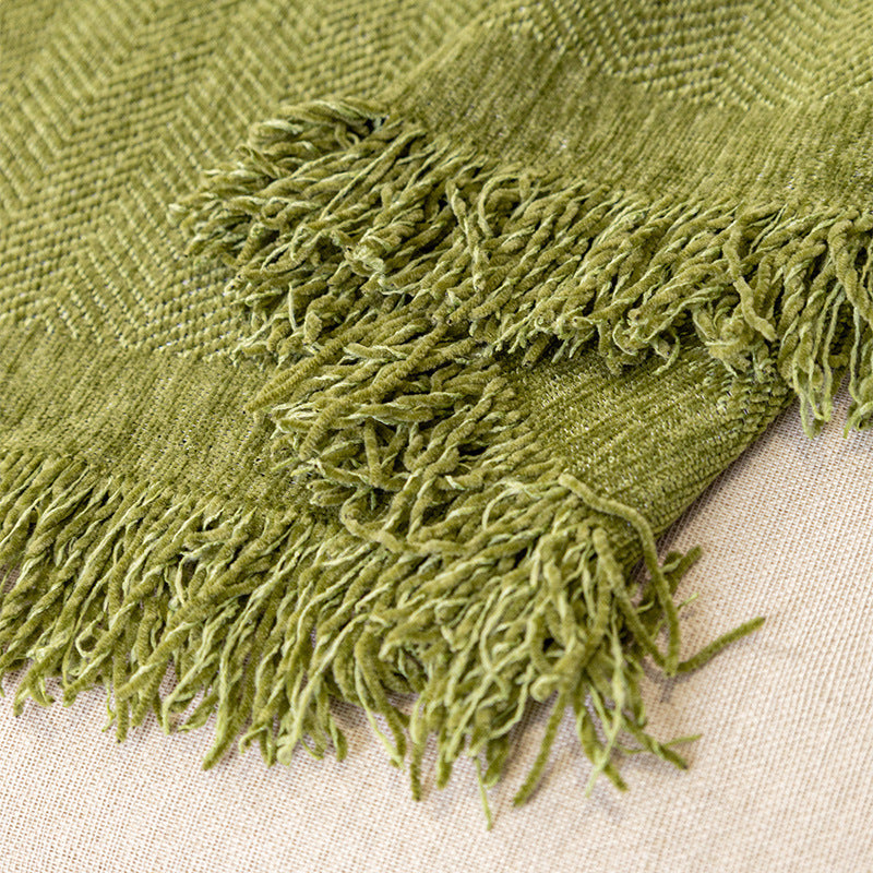 CozyMoss™ - Four Seasons Herringbone Sofa Blanket [Last Day Sale] 