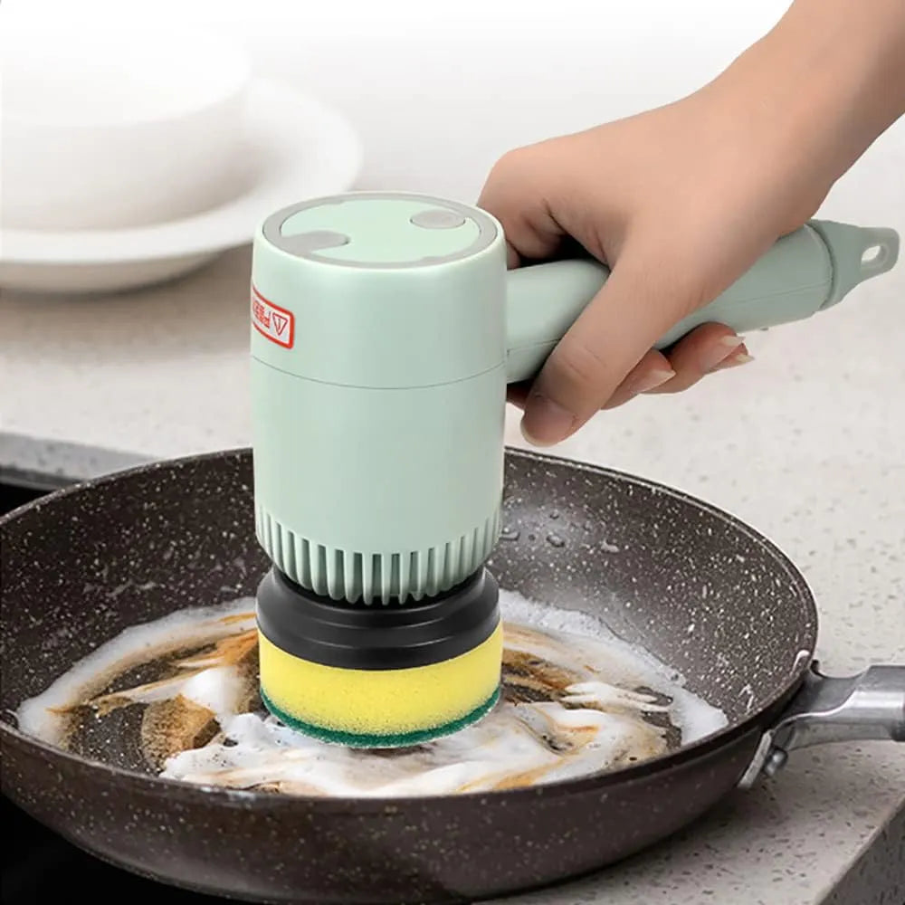 ScrubaSpin - cleanliness at the touch of a button!