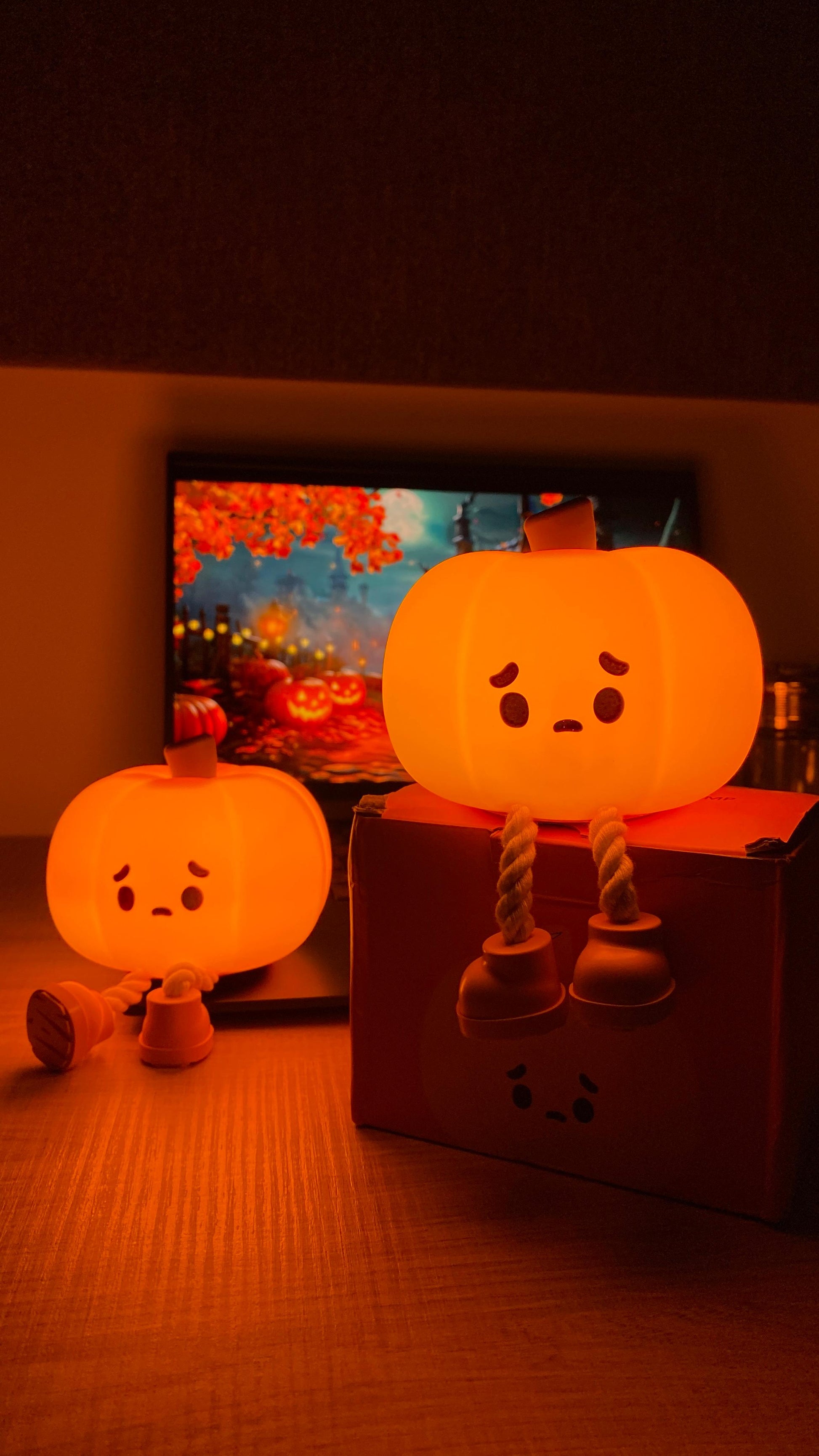 Gezellige Gebreide Mini Pompoen Decoratie