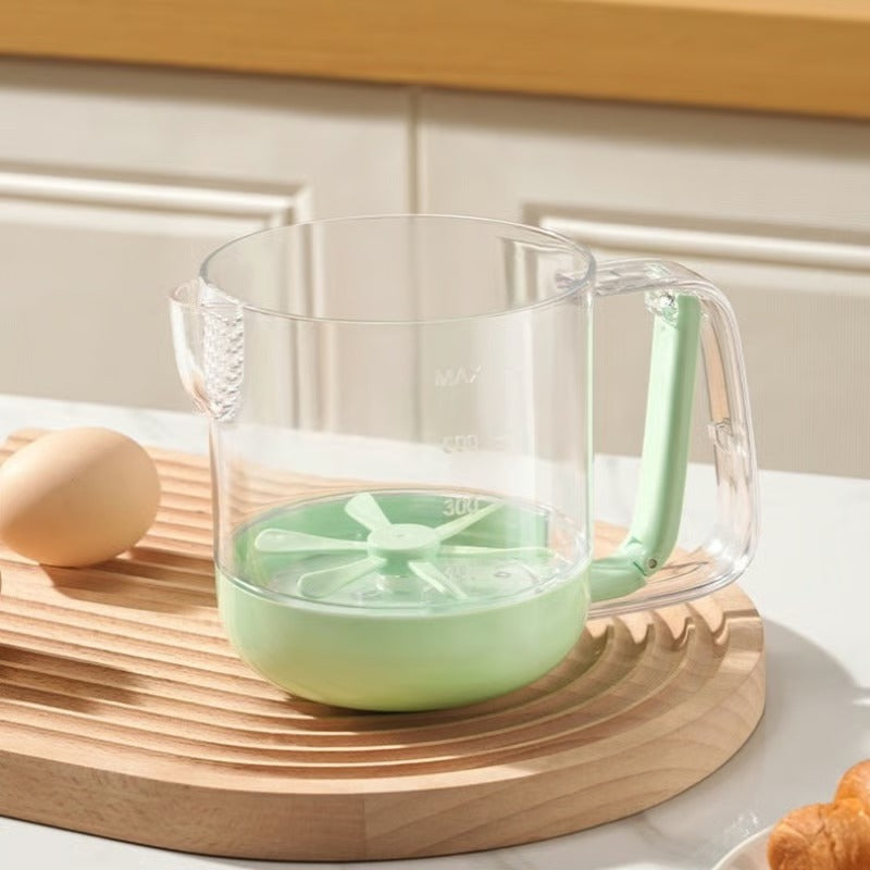 MixMaster Cup - stir, measure, filter in one handle!