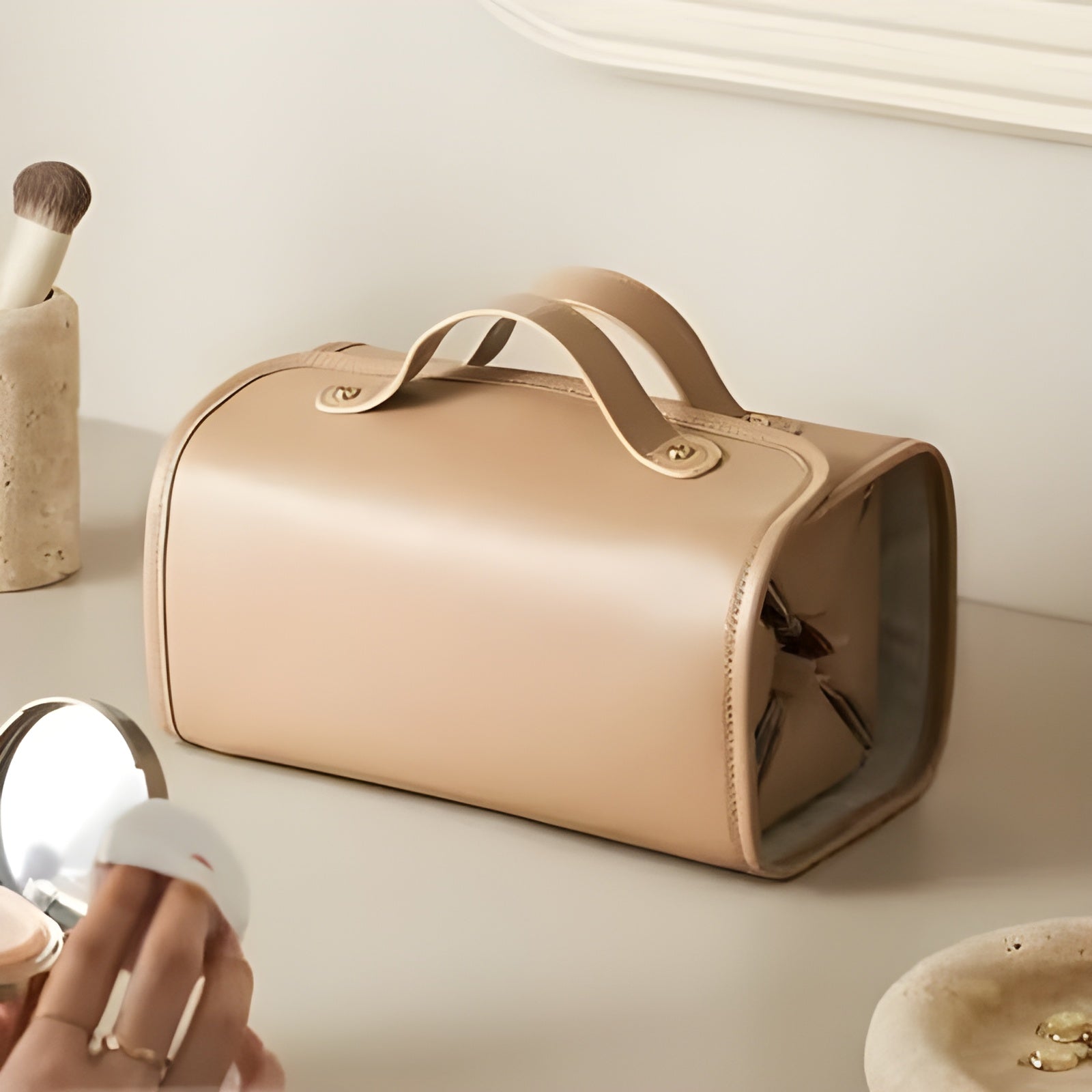 PackGlam - 4-in-1 Portable Waterproof Cosmetic Bag