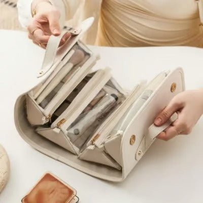 PackGlam - 4-in-1 Portable Waterproof Cosmetic Bag