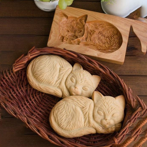 CarveBake - Cookie Cutter with Wood Engraving Relief, Cookie Mold [Last Day Sale]