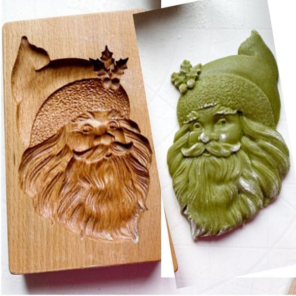 CarveBake - Cookie Cutter with Wood Engraving Relief, Cookie Mold [Last Day Sale]