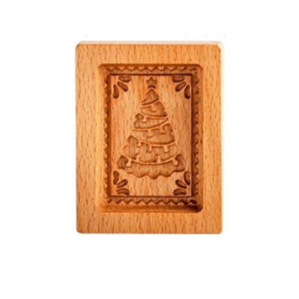 CarveBake - Cookie Cutter with Wood Engraving Relief, Cookie Mold [Last Day Sale]