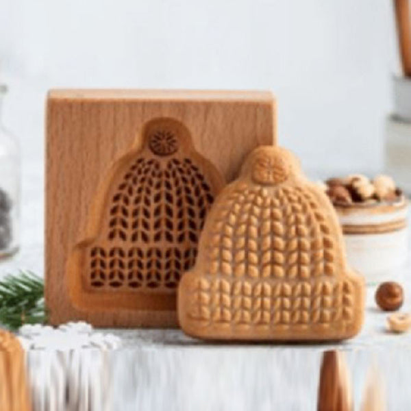 CarveBake - Cookie Cutter with Wood Engraving Relief, Cookie Mold [Last Day Sale]