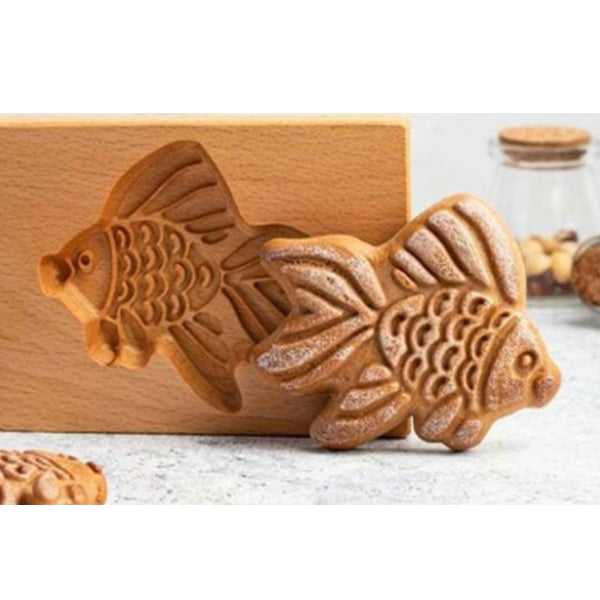 CarveBake - Cookie Cutter with Wood Engraving Relief, Cookie Mold [Last Day Sale]