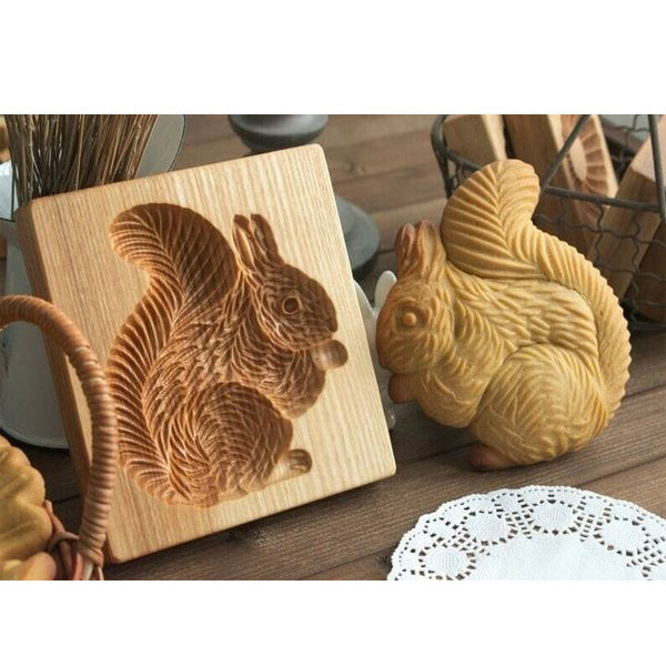 CarveBake - Cookie Cutter with Wood Engraving Relief, Cookie Mold [Last Day Sale]