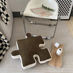 Kussen | Puzzelvorm | Zachte fleece