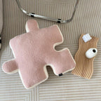 Kussen | Puzzelvorm | Zachte fleece
