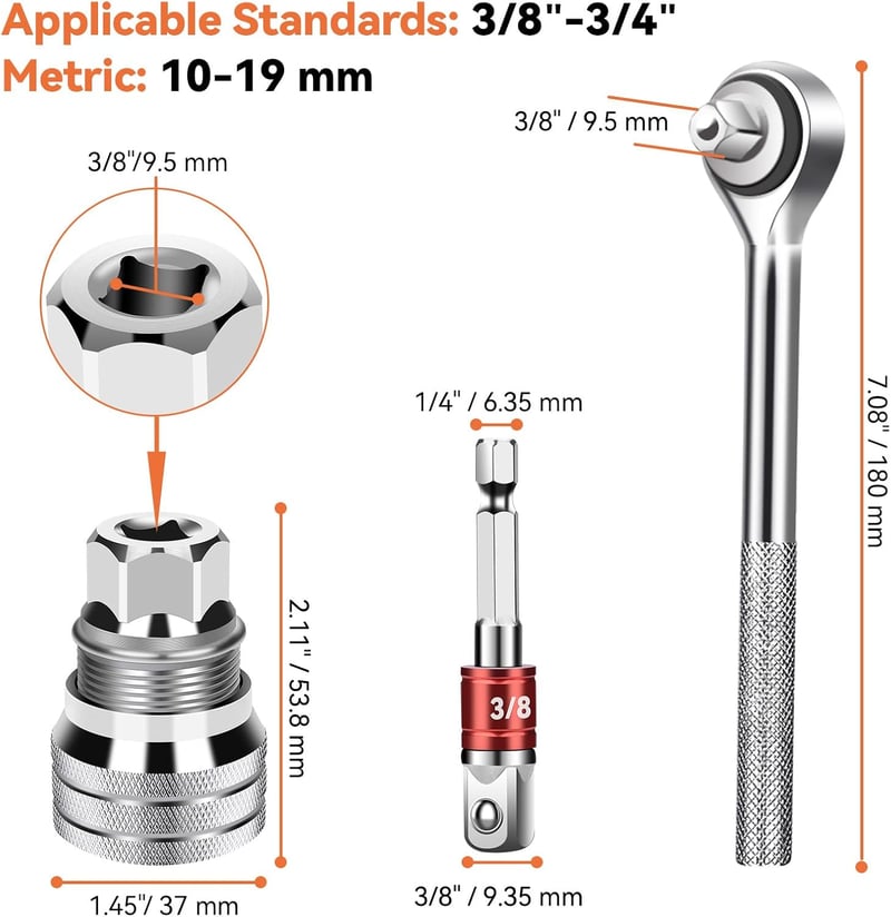 PowerFit - Adjustable universal sleeve for drills