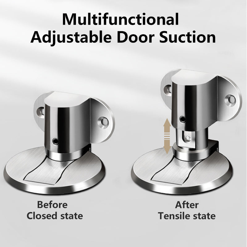 Buy 1+1 FREE | SteelStop - Magnetic Stainless Steel Door Stop [Last Day Sale] 