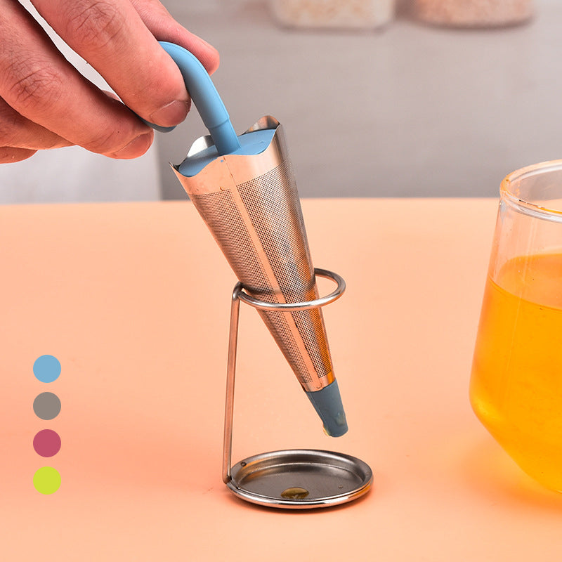 Stijlvolle Thee Infuser met Leuke Twist voor Liefhebbers van Losse Theebladeren