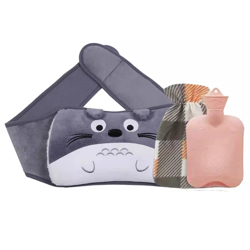 50% OFF | WarmCush - Refillable Plush Hot Water Bottle with Hip Padding [Last Day Sale]