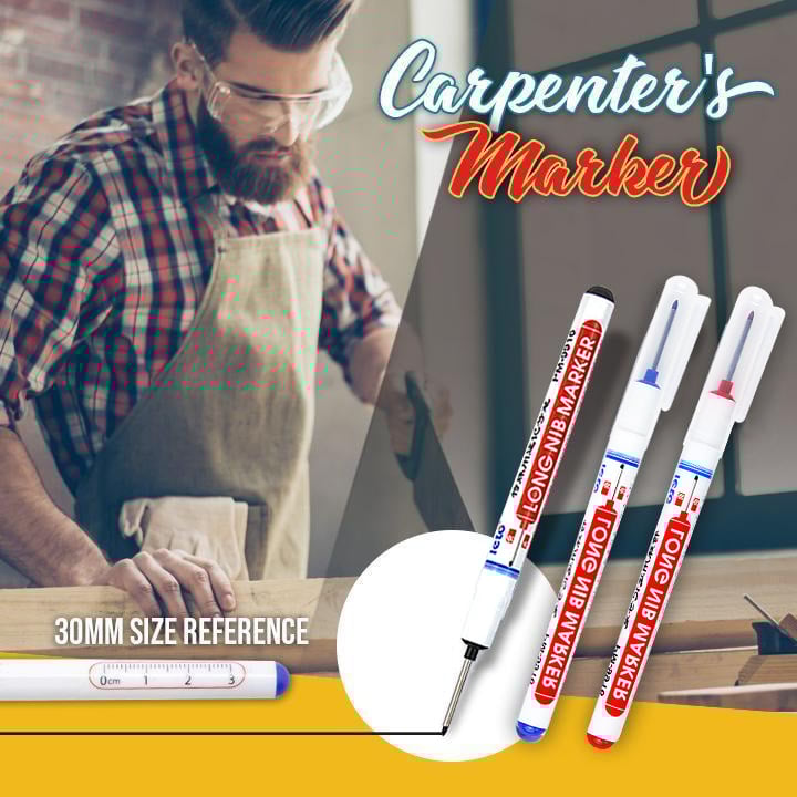 2+2 FREE | WoodMark - Precision marker for deep holes in woodworking