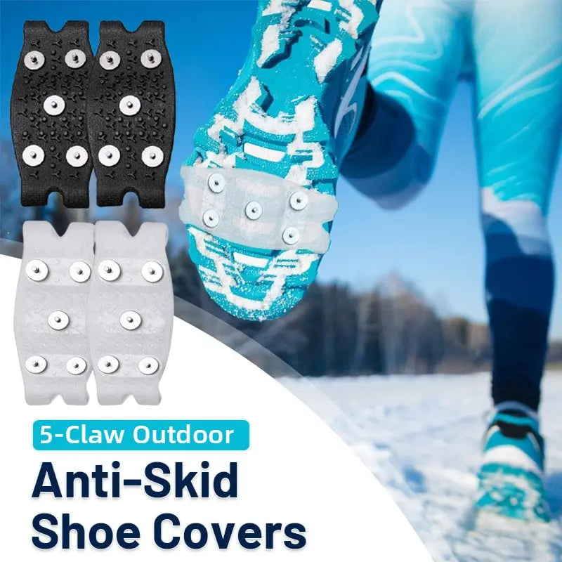 Antislip overschoenen met spikes voor veiligheid en grip buiten