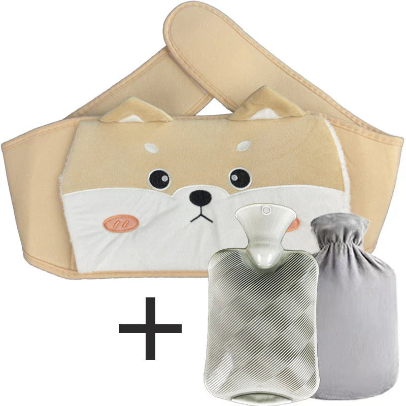 50% OFF | WarmCush - Refillable Plush Hot Water Bottle with Hip Padding [Last Day Sale]