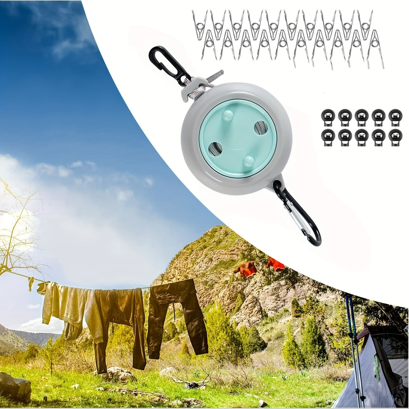 TravelDry Flex - Your clothesline for travel