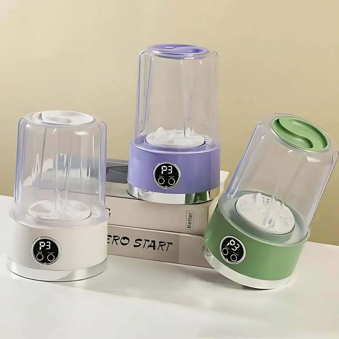 Compact draagbare mini-wasmachine voor reizen en kleine ruimtes