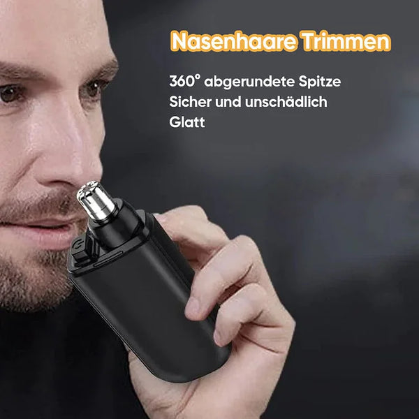 Compact draagbare neushaarschaar voor gemakkelijk trimmen onderweg
