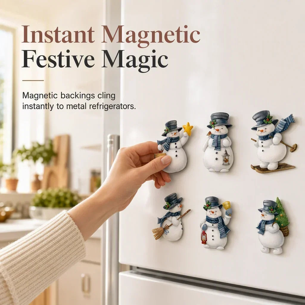 Set feestmagneten voor een vrolijke keuken