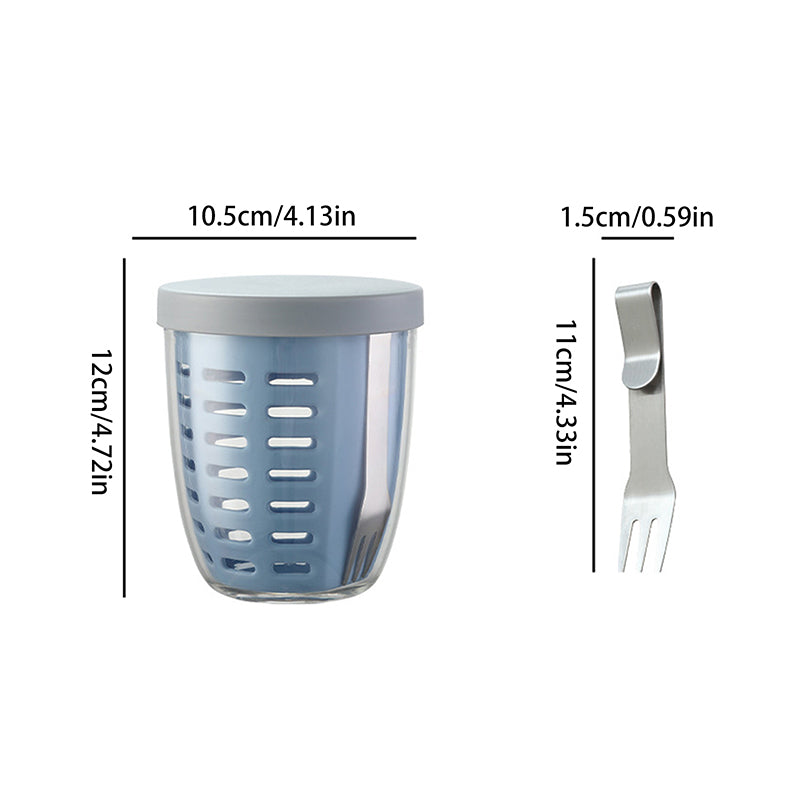 Draagbare Snackcontainer voor Verse Snacks Onderweg