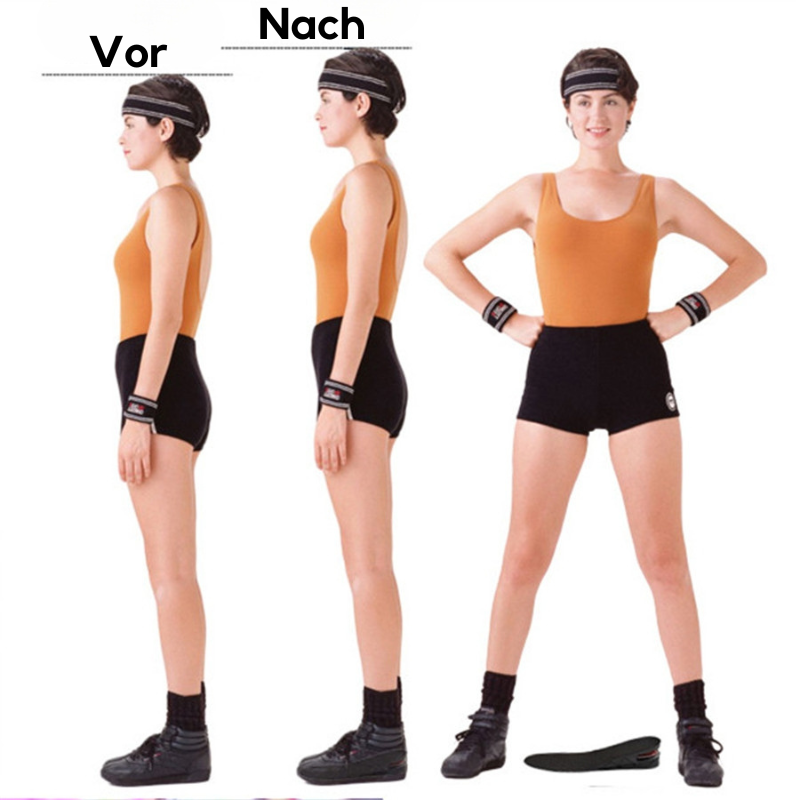 Comfortabele hoogteverhogende schoenenzolen