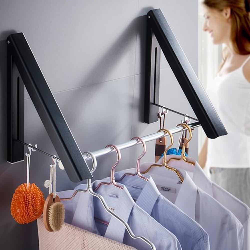 FlexoDry - Foldable retractable clothes rack